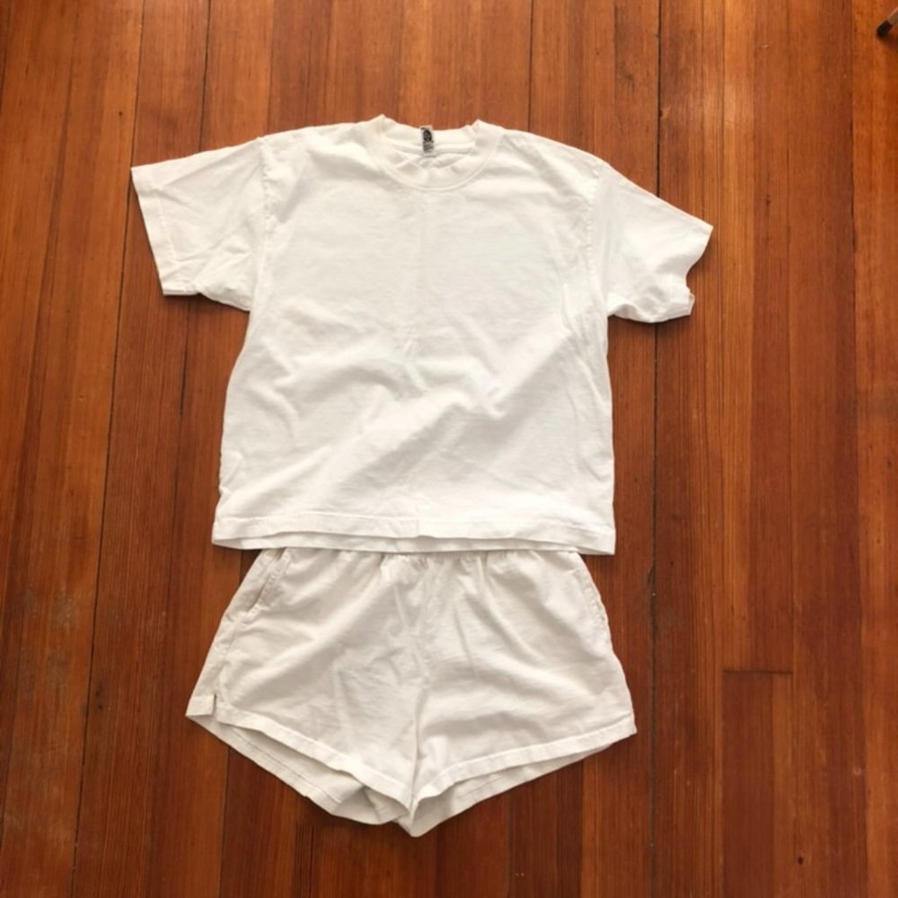 Los Angeles Apparel White Set